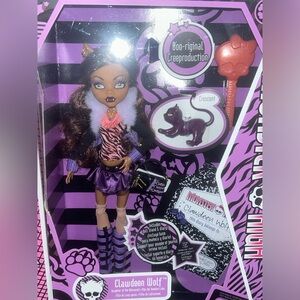 Monster High Clawdeen Wolf Booriginal Creeproduction Doll